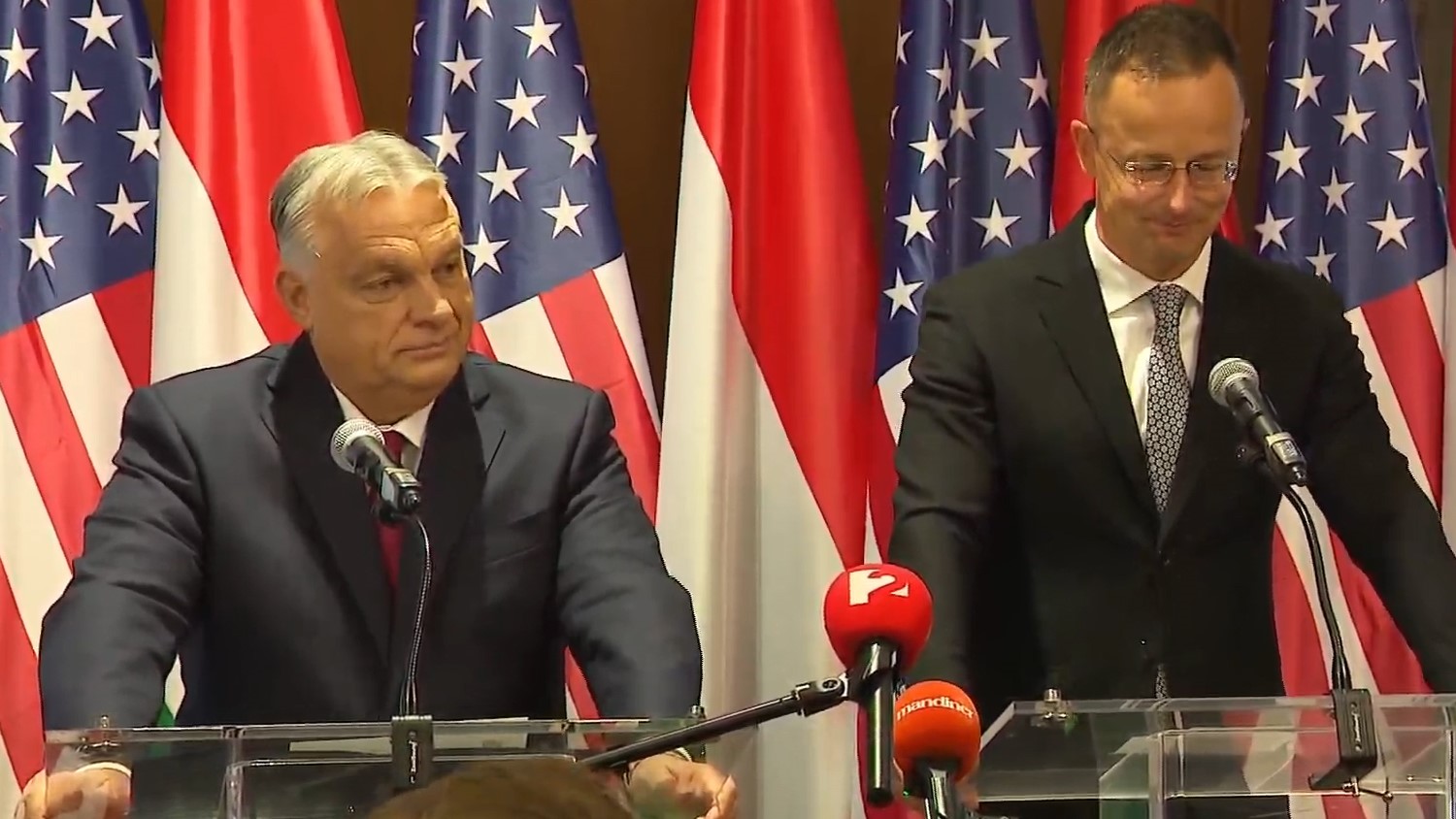 Orbán az amerikai találkozó után: Szankciómentességet kaptunk a Barátság vezetékre és a Török Áramlatra