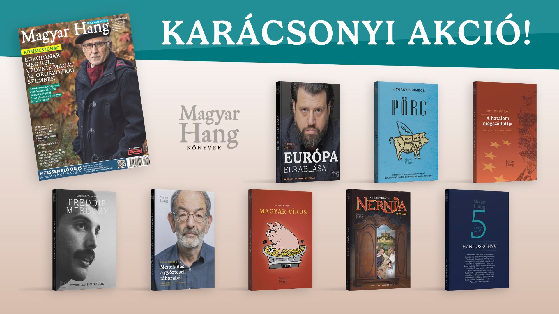 Karácsonyi akció – válasszon ünnepi ajánlatainkból!