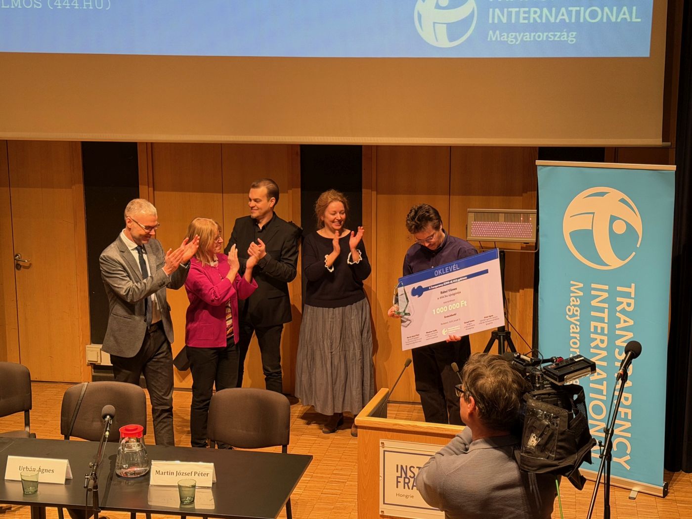 A Szőlő utcai bántalmazásokról szóló cikk nyerte a 2025-ös Transparency-Soma Díjat