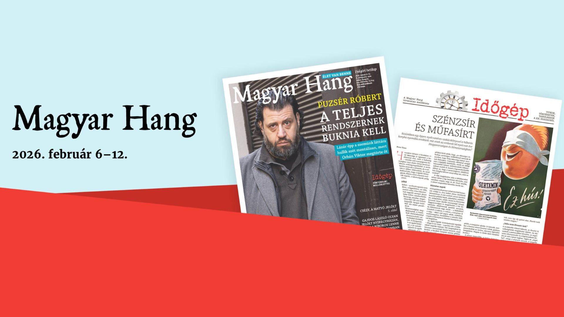 „A teljes rendszernek buknia kell” – Magyar Hang-ajánló