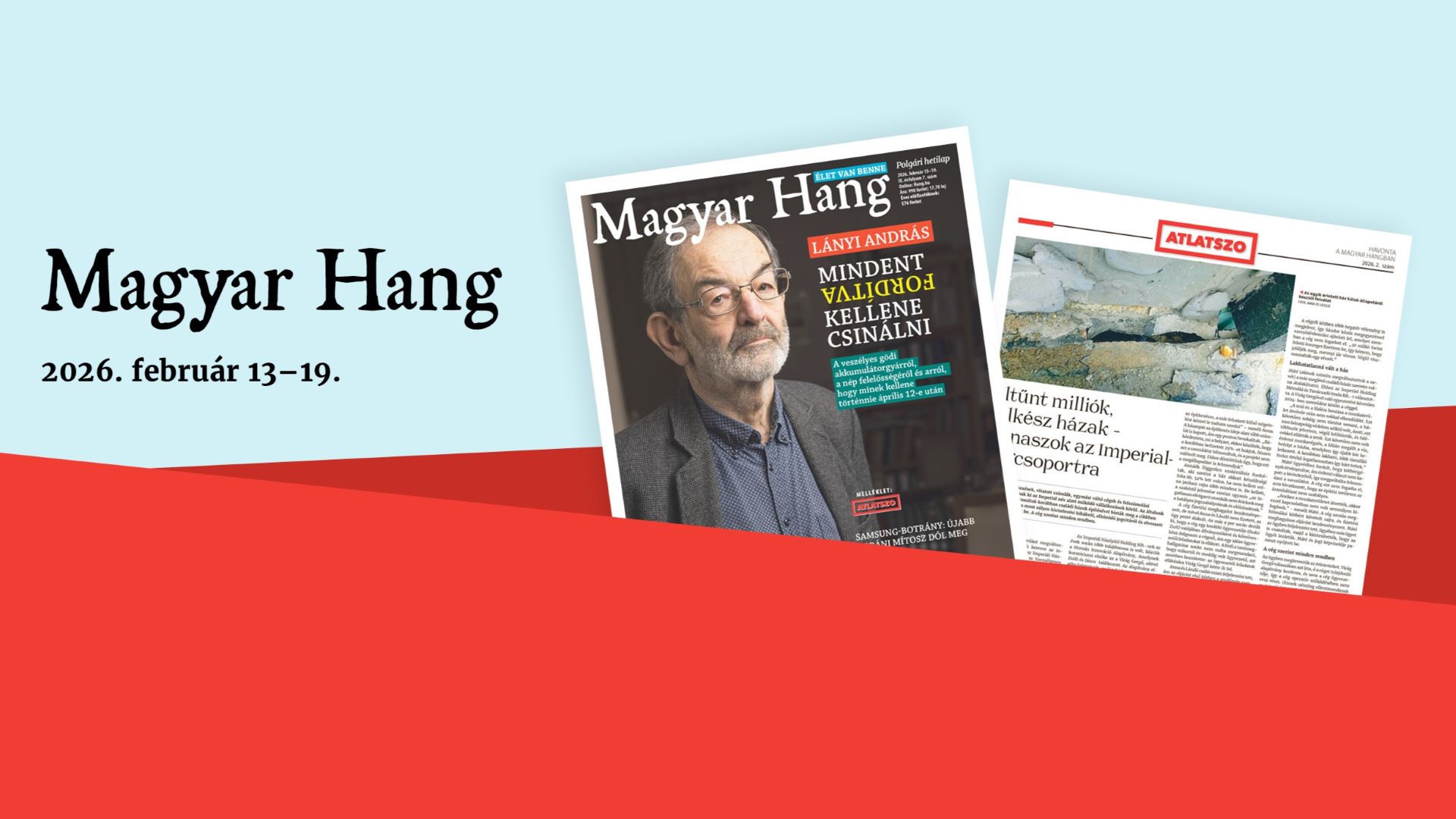 Mindent fordítva kellene csinálni – Magyar Hang-ajánló