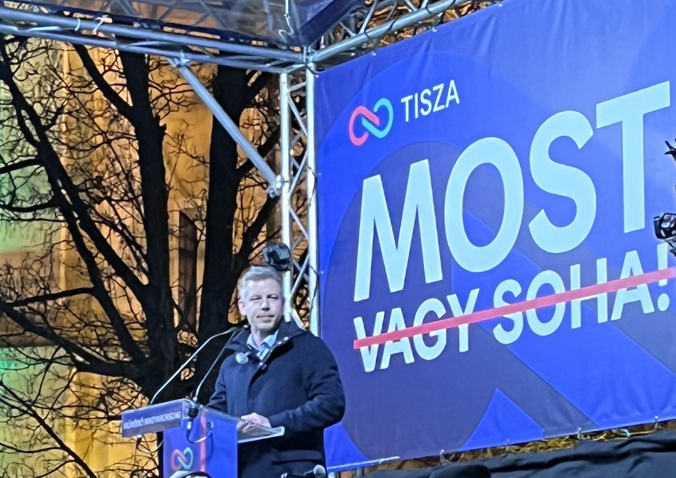 Magyar Péter: Április 12-e után az első utam nem Moszkvába, hanem Varsóba vezet