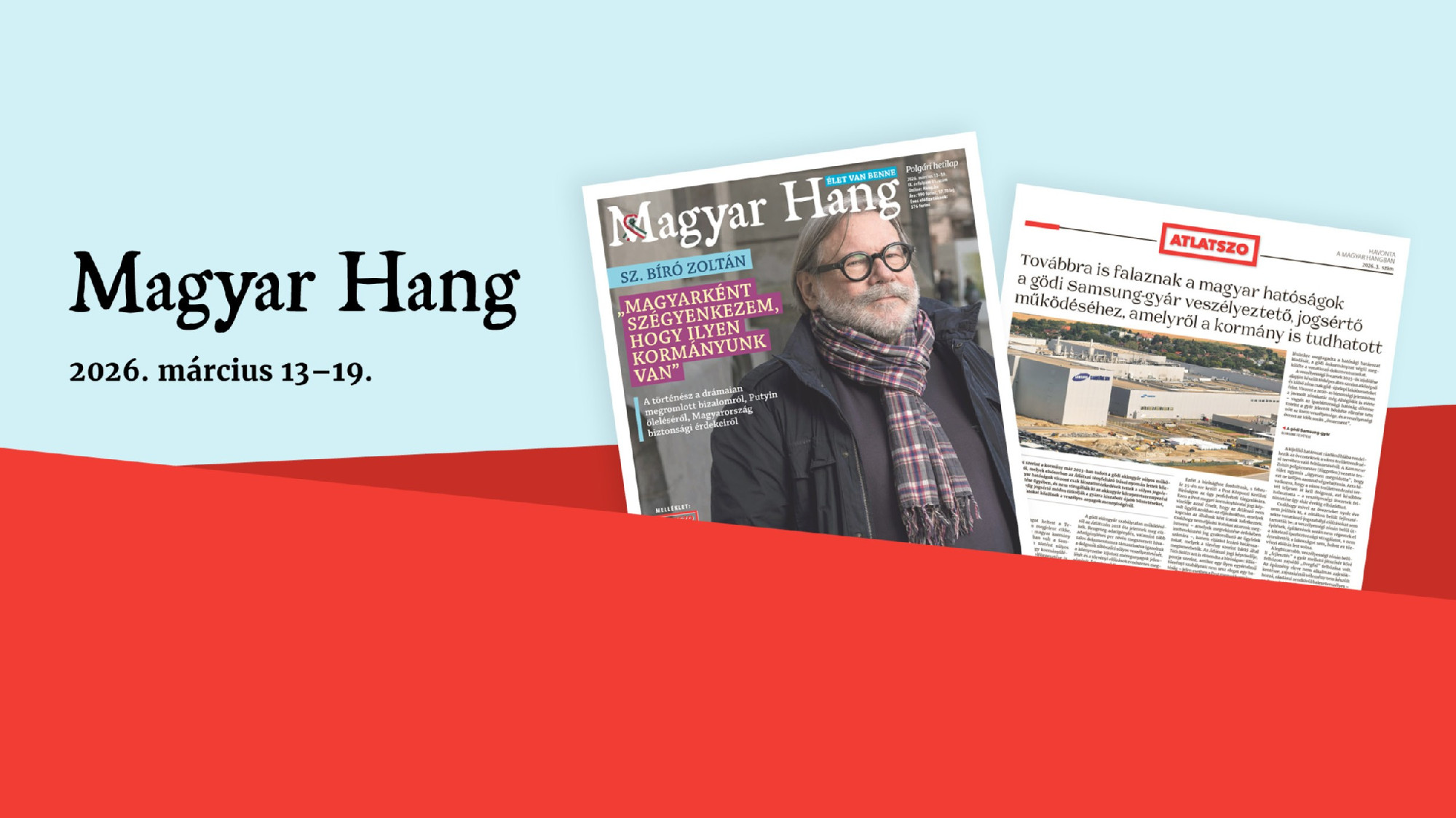 „Magyarként szégyenkezem, hogy ilyen kormányunk van” – Magyar Hang-ajánló