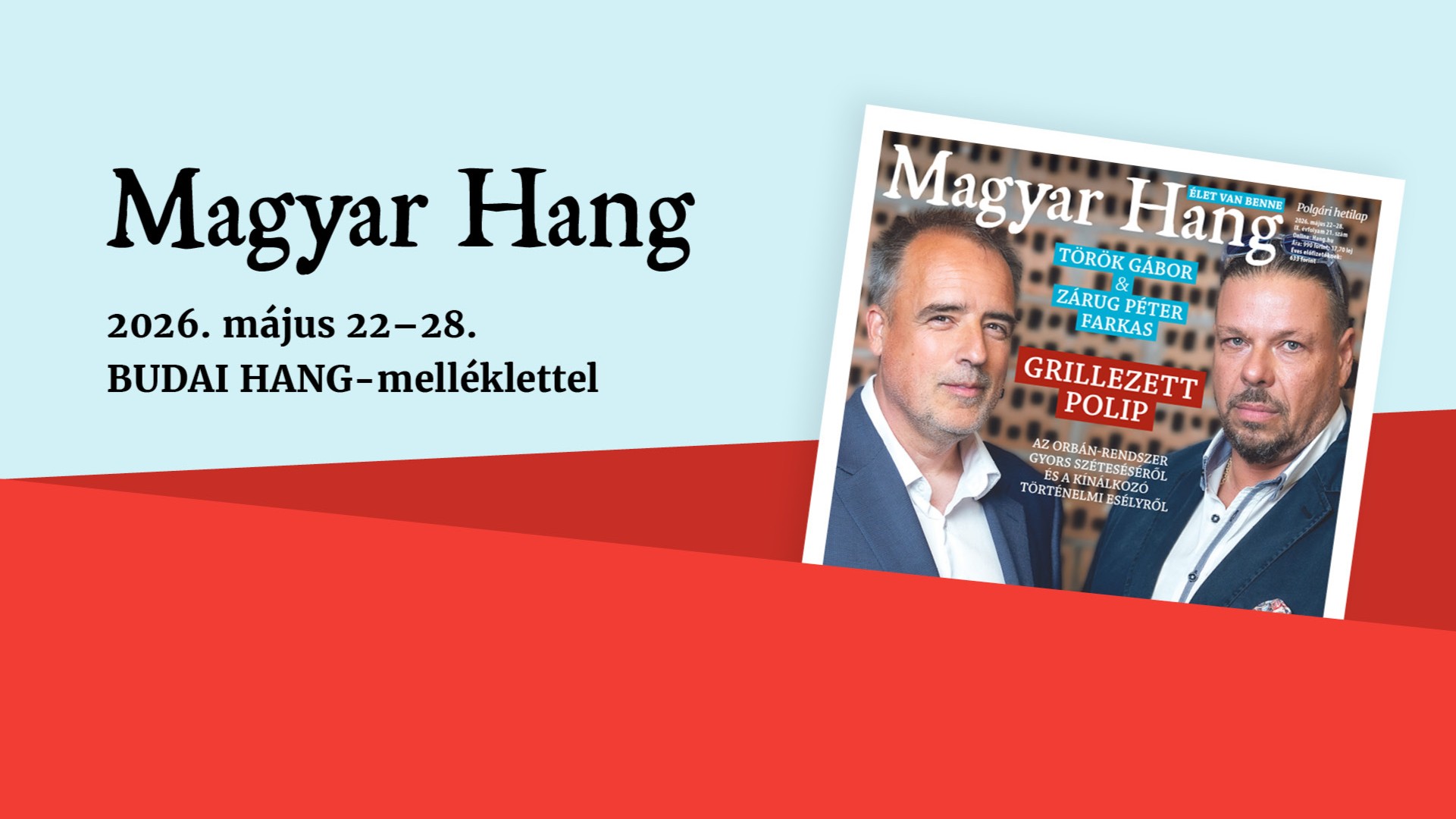 Grillezett polip – Magyar Hang-ajánló