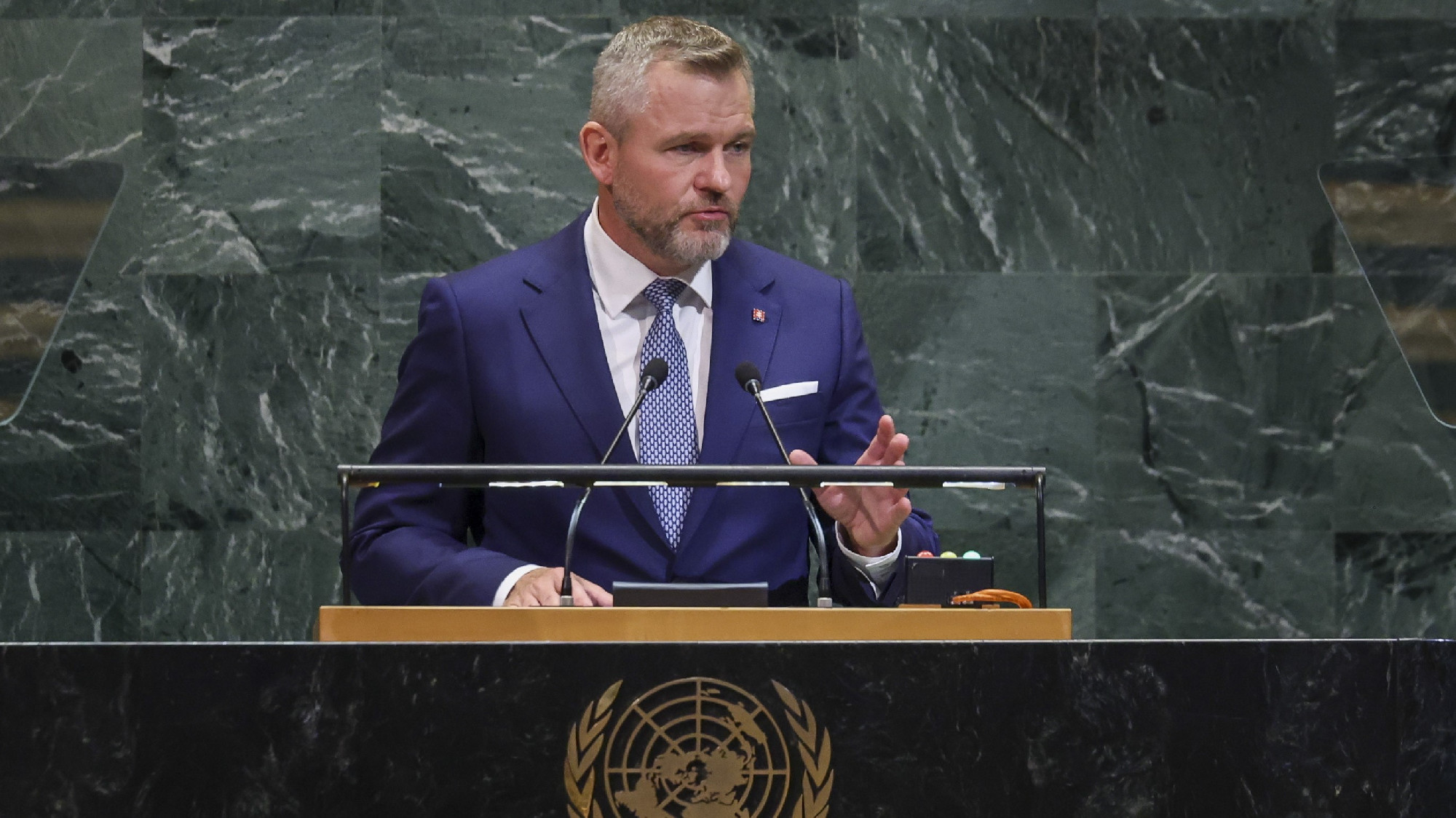A szlovák államfő is bírálta Magyar Péter kijelentését
