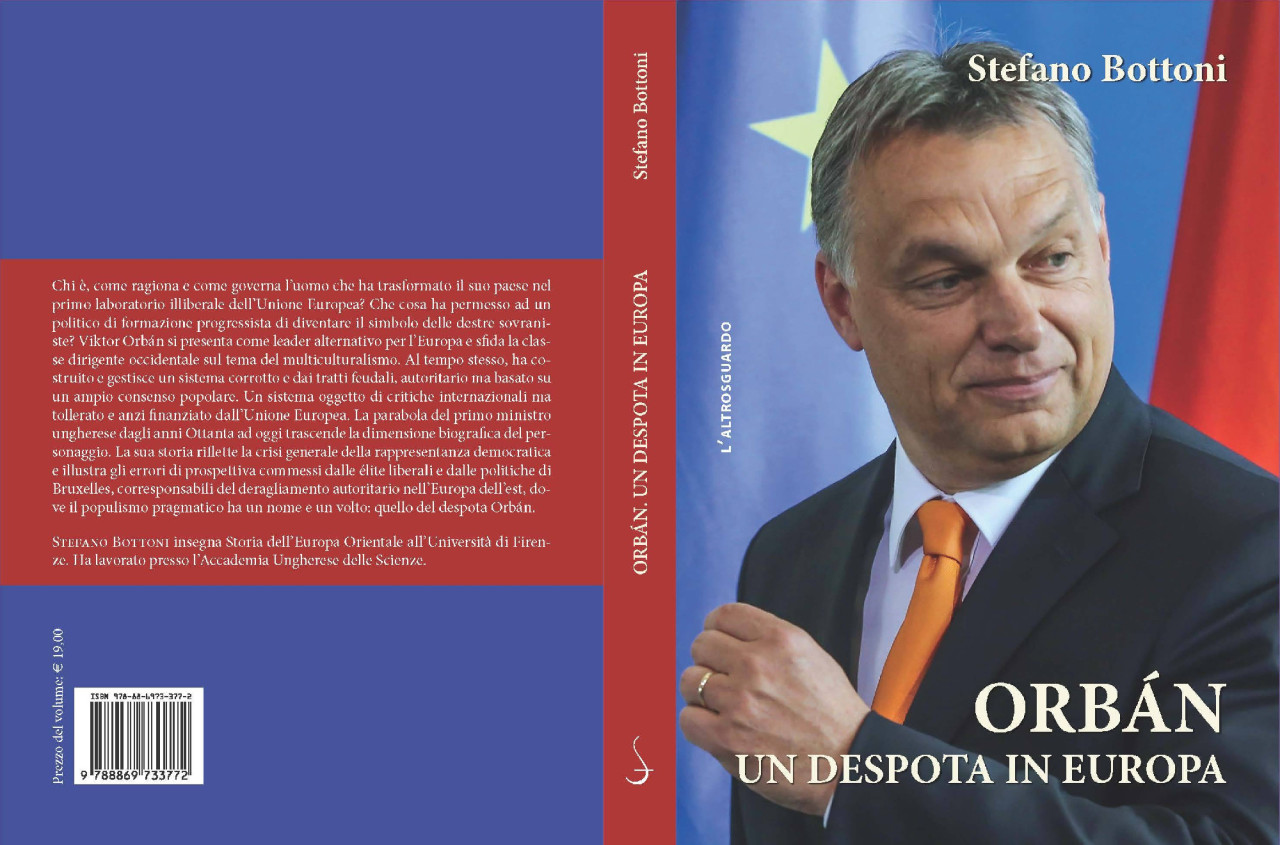 Stefano Bottoni: Orbán – Un despota in Europa, az eredeti olasz könyvborító