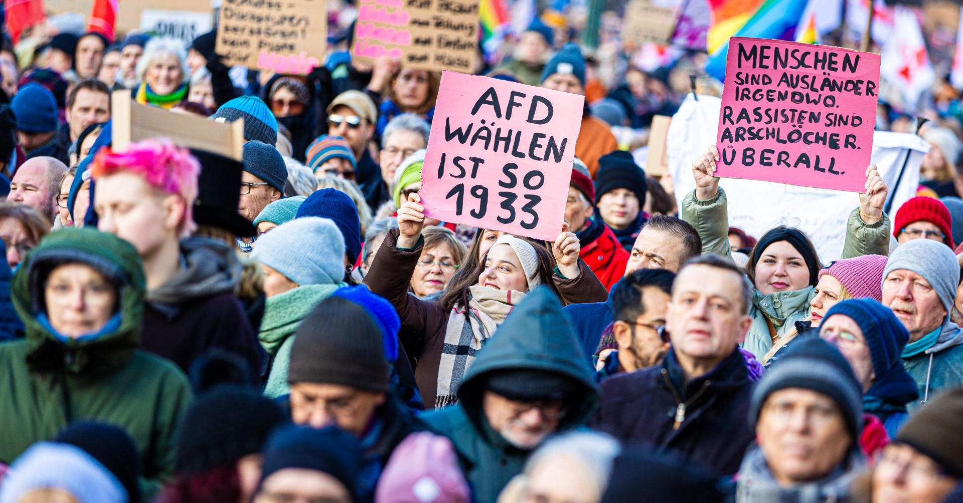 Százezrek tüntettek az AfD ellen Németország-szerte