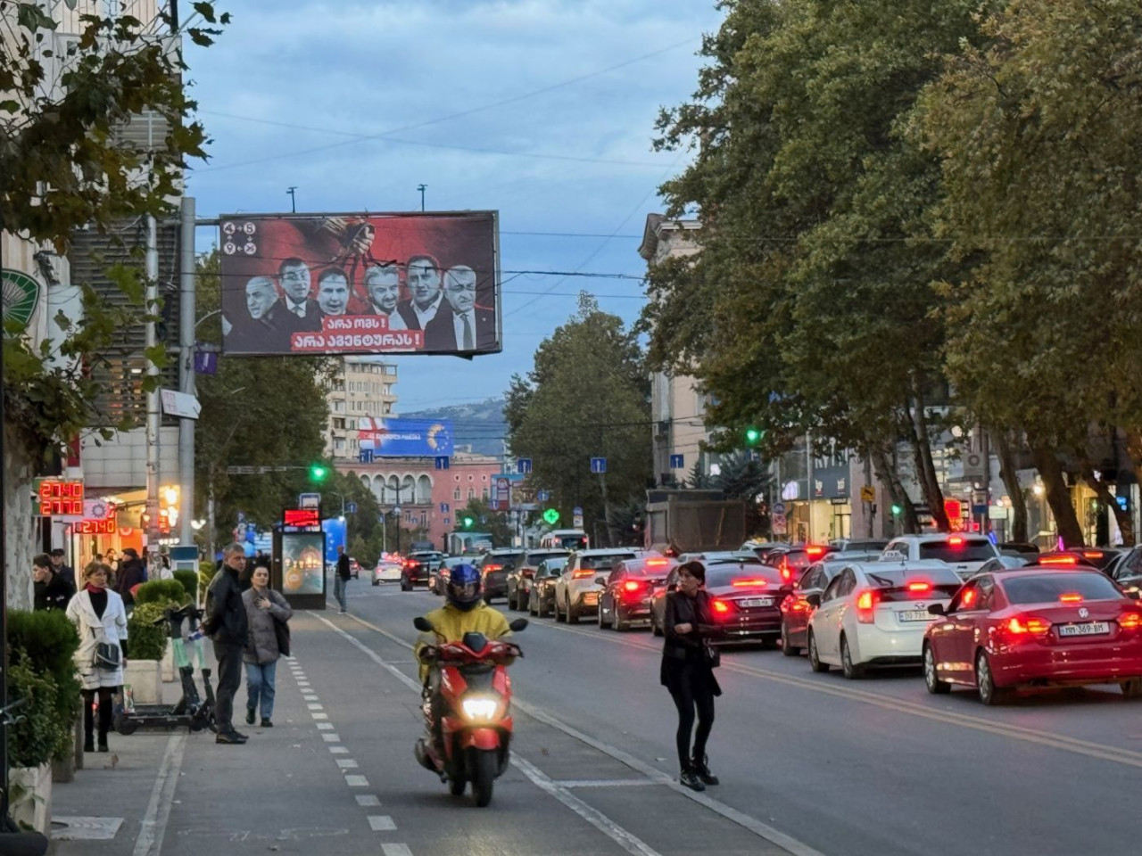 Választásra készülnek Grúziában (Fotó: Lukács Csaba)