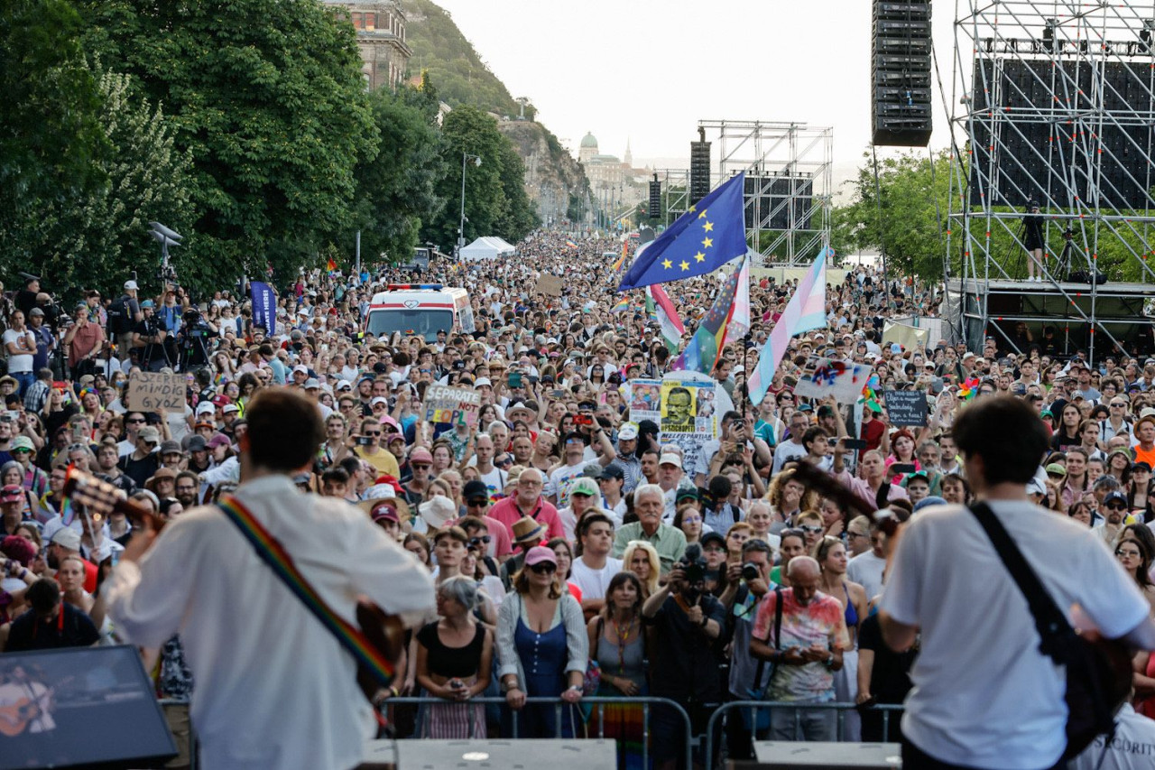 A Carson Coma a Pride-on (Fotó: Végh László/Magyar Hang)