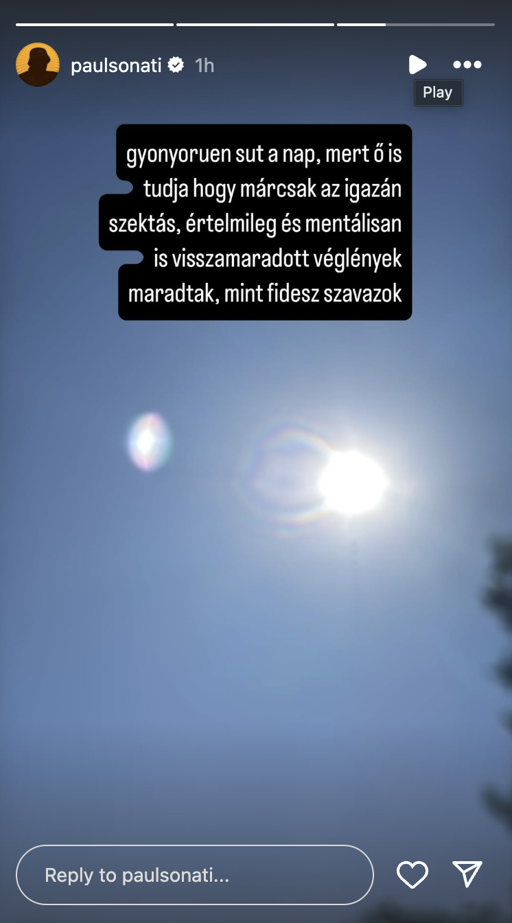 Fotó: Azahriah Instagram-oldala