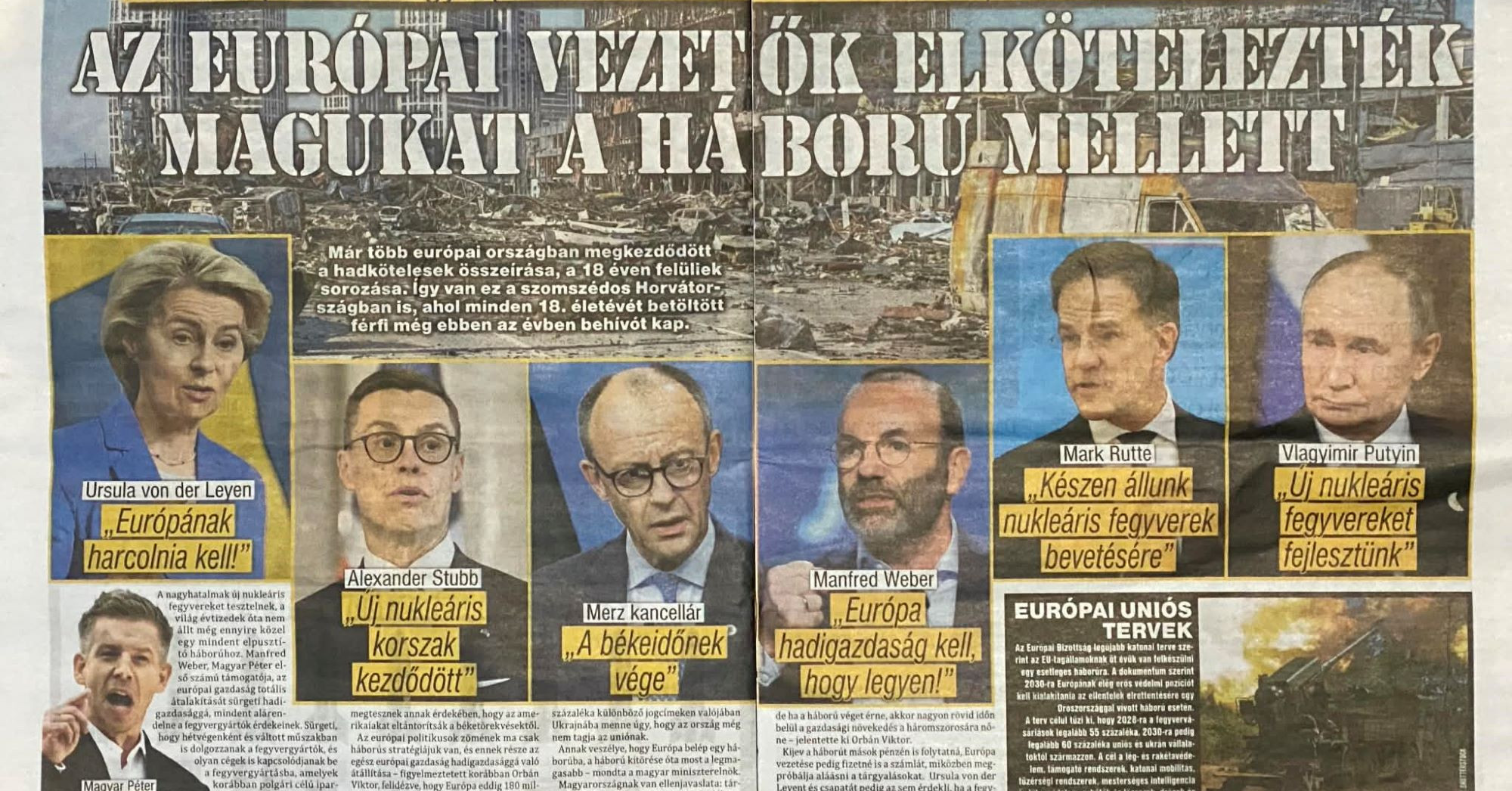 Megtagadta a Bors háborús mellékletének kézbesítését egy nyugdíjas újságkihordó