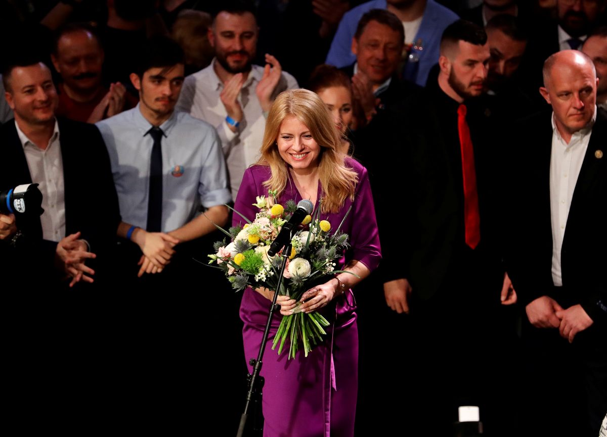Simán nyerte a szlovák elnökválasztást Zuzana Caputová