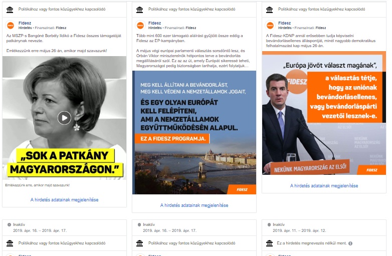 Pár millió már elment – Megnéztük a Fidesz facebookos reklámköltéseit