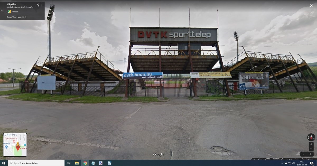 Épülnek az új stadionok, de a galád Google Mapsen sokszor még mindig a régit találjuk