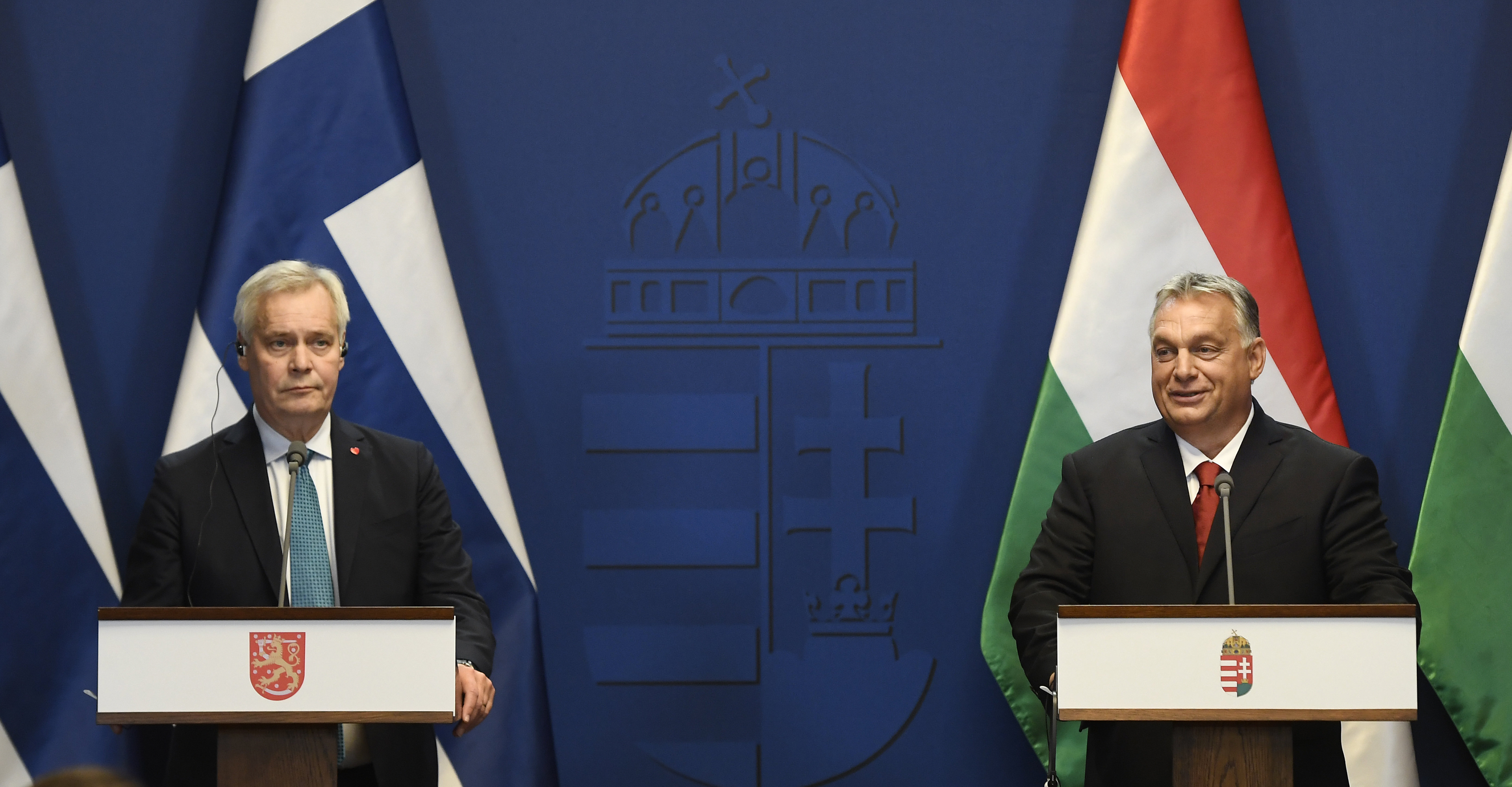Orbán Viktor a becsületért küzdene, a finn miniszterelnök szerint róluk kell példát venni