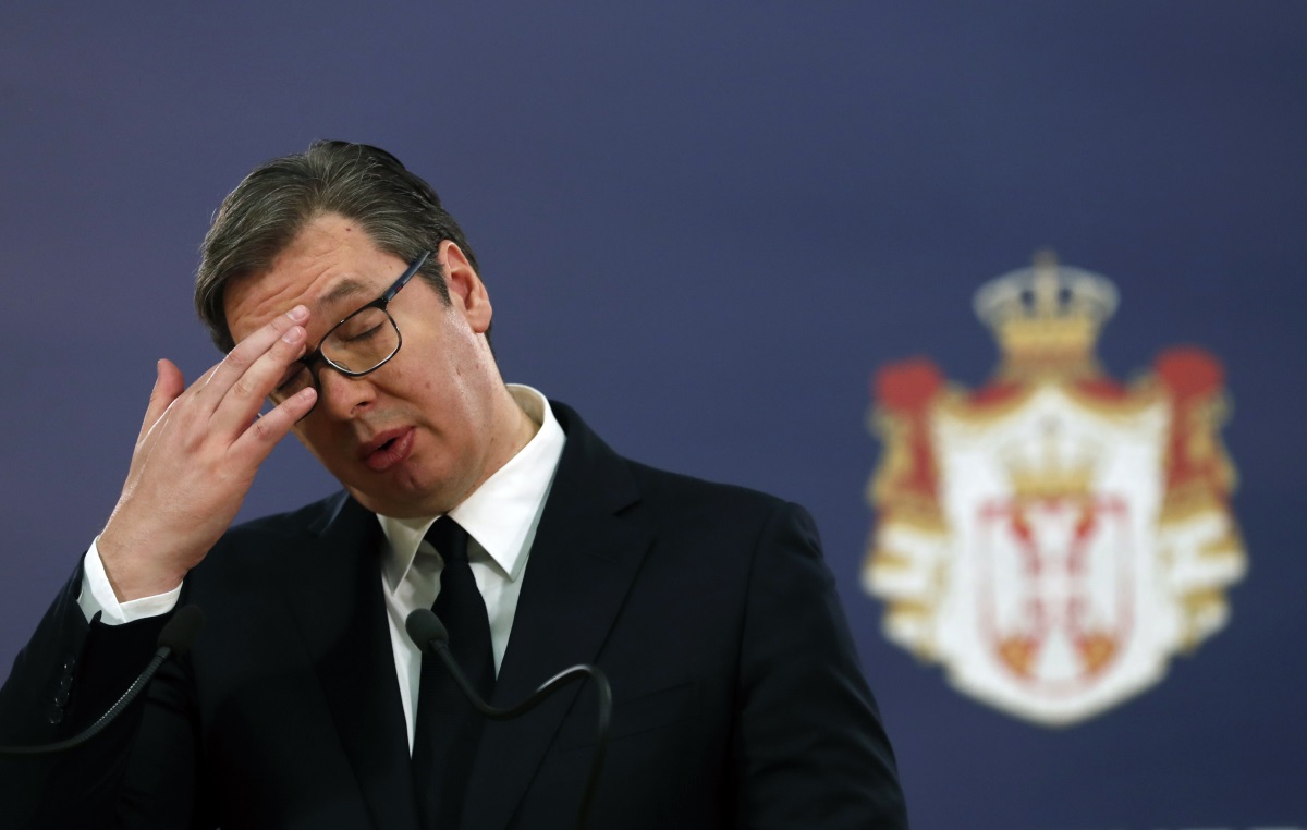 Aleksandar Vucic hivatalban lévő szerb államfő újra indul a köztársaságielnök-választáson 