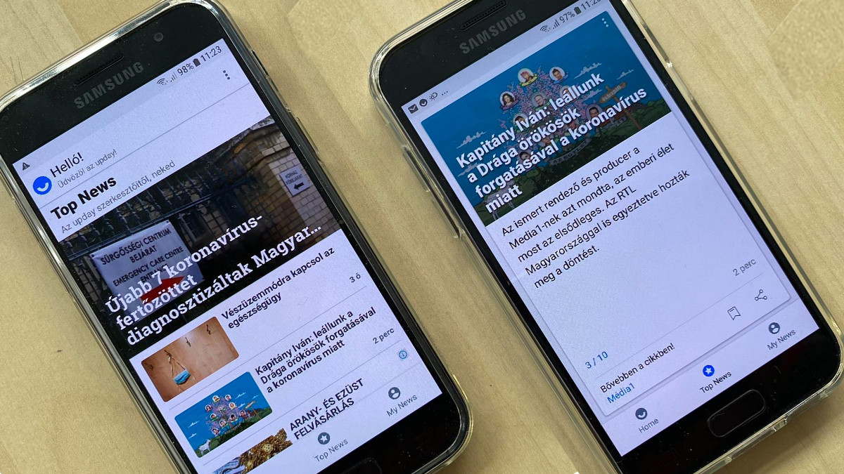 Hírek kétmillió magyar Samsung telefonra
