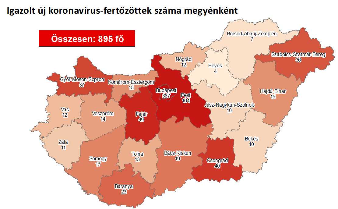 Koronavírus: újabb 11 ember halt meg Magyarországon