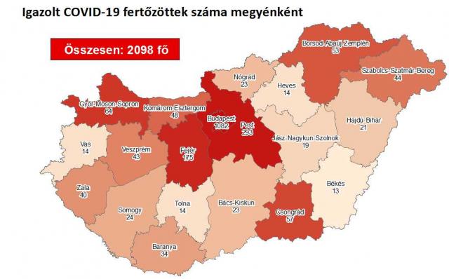 Koronavírus: újabb 14 halott Magyarországon