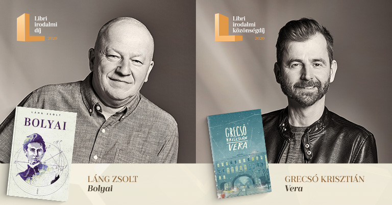 Libri irodalmi díj: Láng Zsolt és Grecsó Krisztián nyert