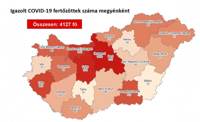 Koronavírus: egy ember elhunyt, 4 új fertőzöttet találtak