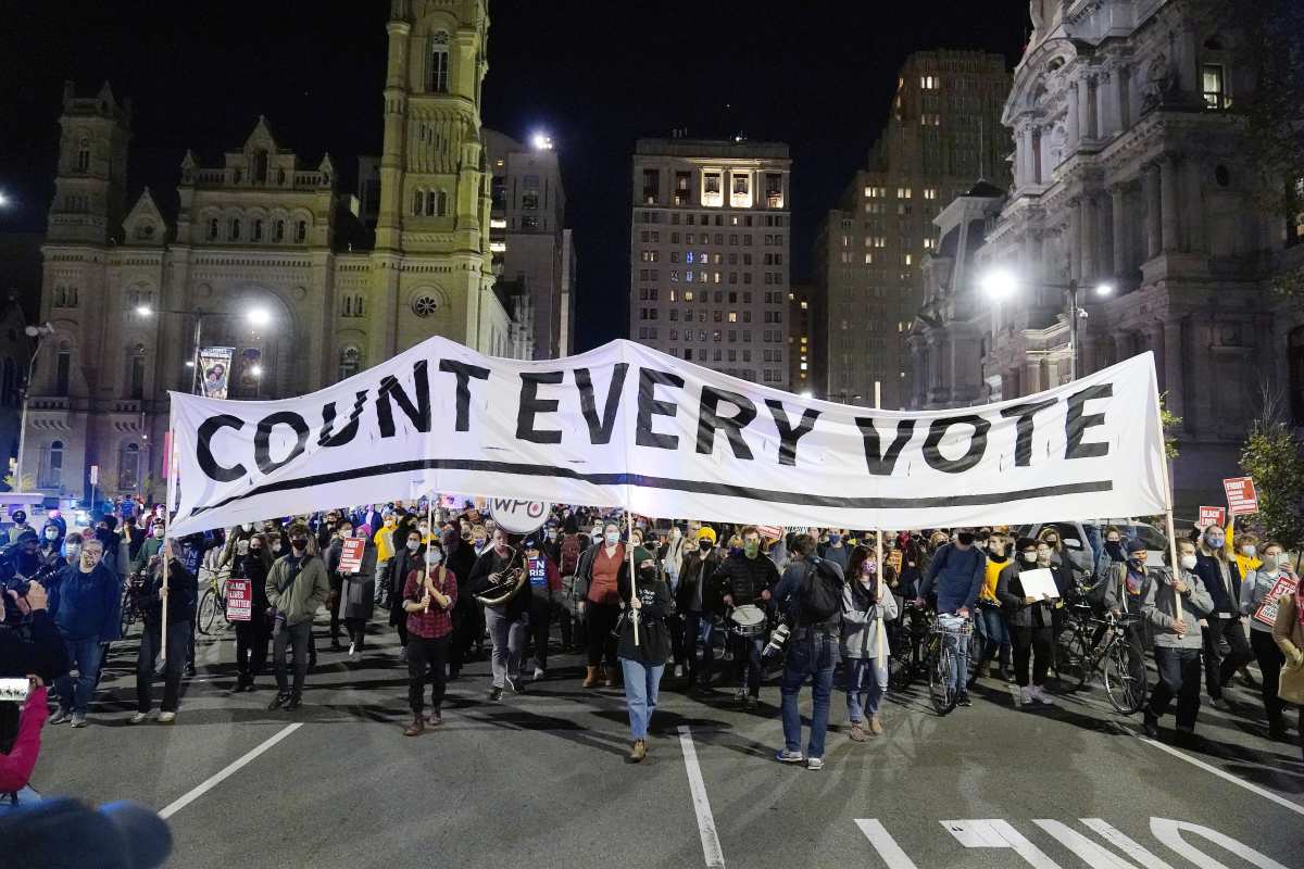 Pennsylvaniában el kell különíteni a késve érkezett levélszavazatokat