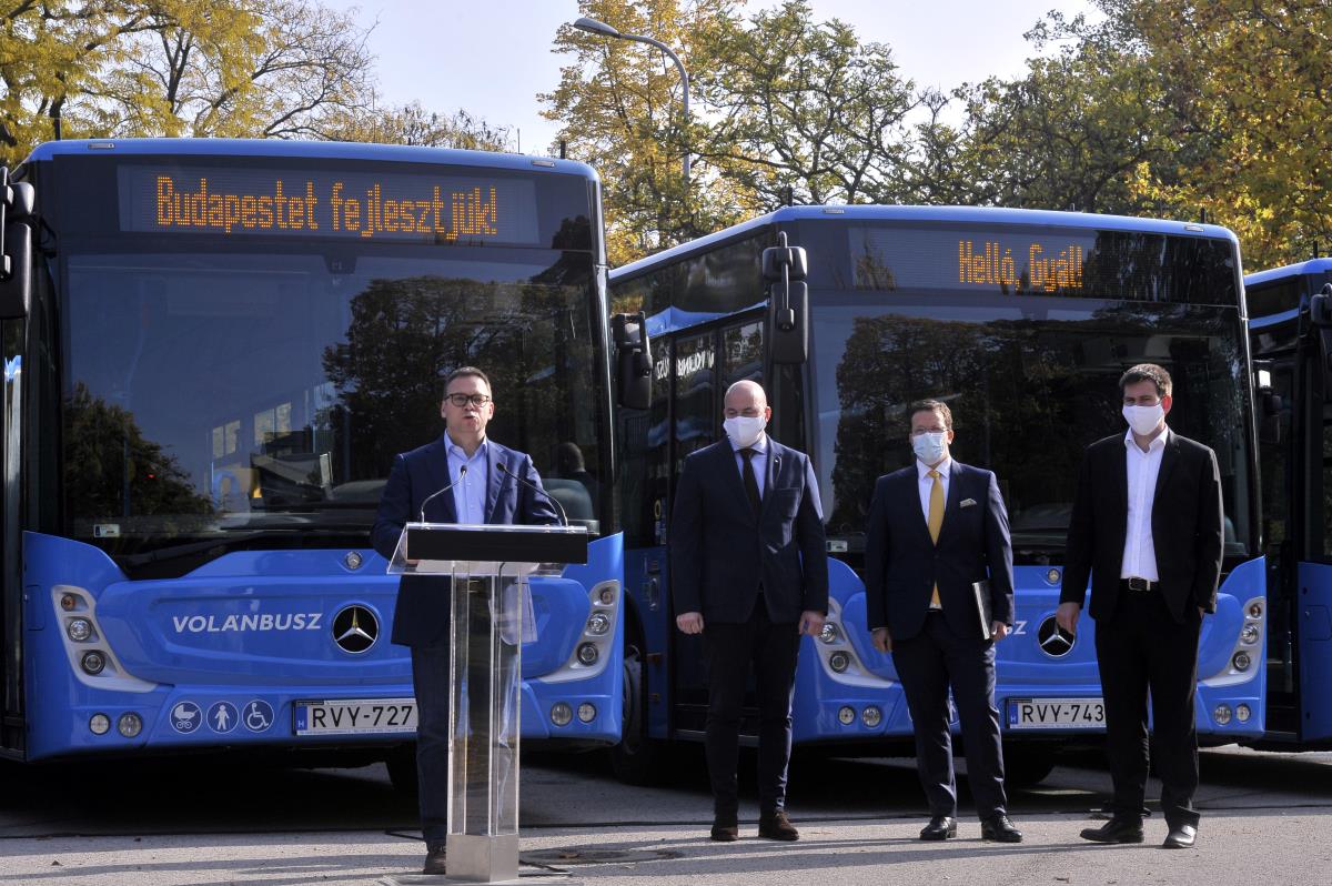 Fürjes Balázs: Kormányzati segítséggel újul meg Budapest buszparkja