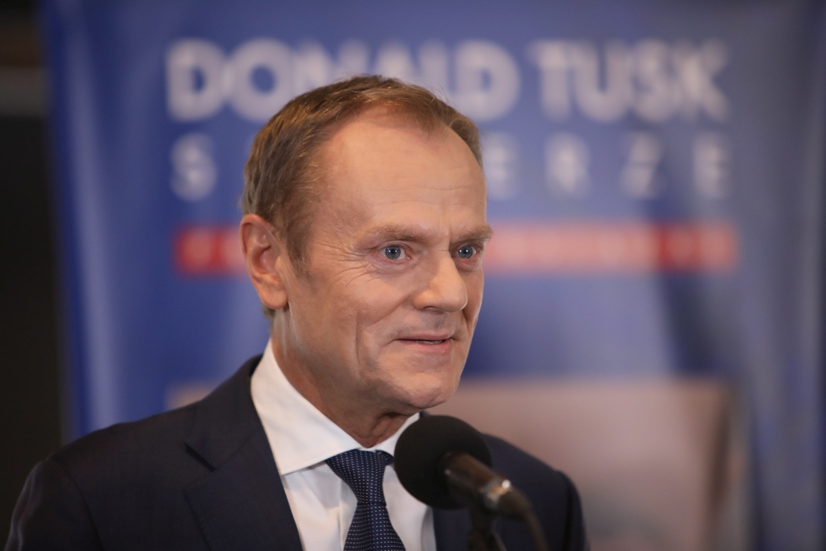Donald Tuskot lett a fő lengyel ellenzéki párt elnöke