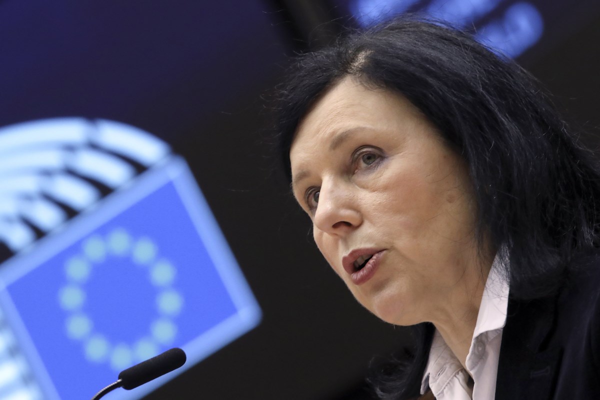 Vera Jourová: Semmit nem alkudott ki a Bizottság Magyarországgal