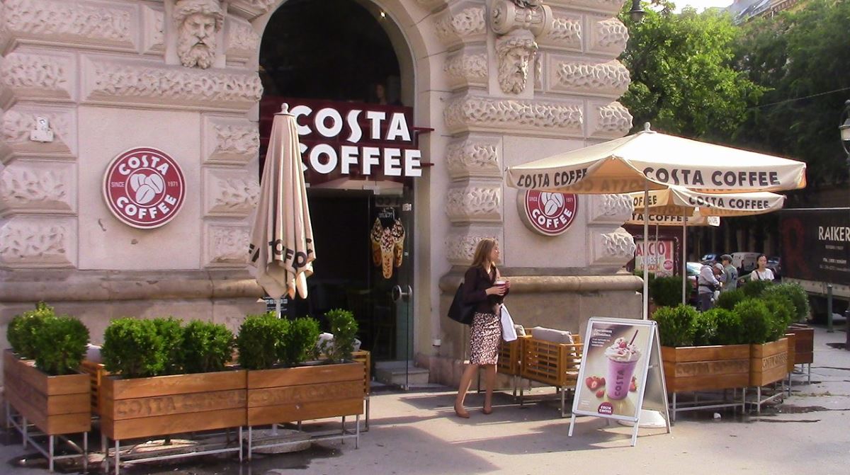 Bezár a Costa Coffee összes kávézója Magyarországon